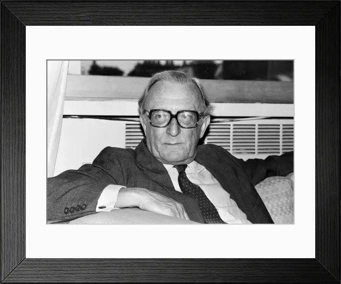 Framed Print : Former Foreign Secretary Lord Carrington pictured during an interview with Sunday Mirror Framed Print : Former Foreign Secretary Lord Carrington pictured during an interview with Sunday Mirror