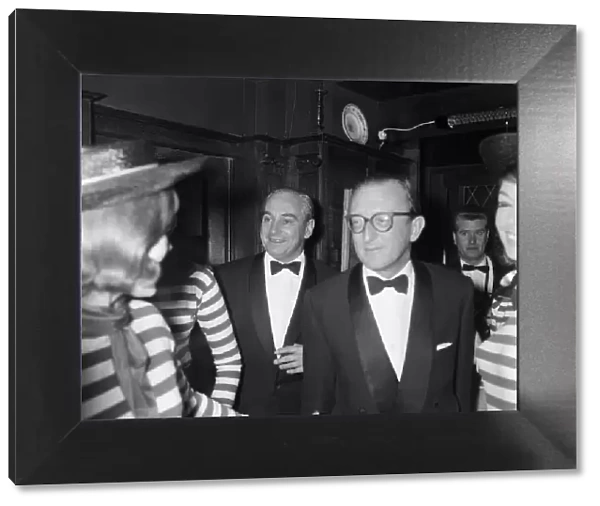 First Lord of the Admiralty Lord Carrington attends the Film Industry Dinner at the River