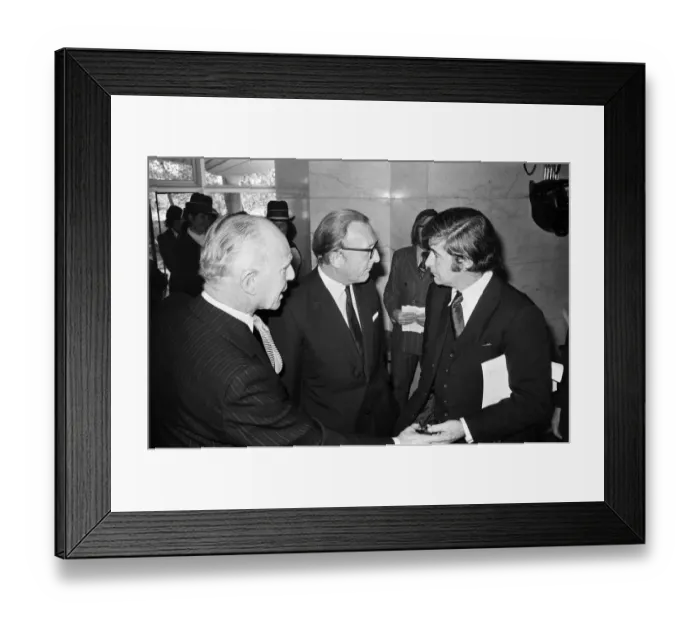 Framed Print : Secretary of State for Defence Lord Carrington attends the Annual Men of the Year Lunch Framed Print : Secretary of State for Defence Lord Carrington attends the Annual Men of the Year Lunch
