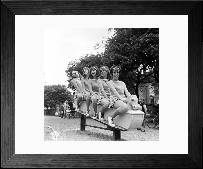 Framed Print : Some of the girls and boys from the Passion Flower Hotel Framed Print : Some of the girls and boys from the Passion Flower Hotel