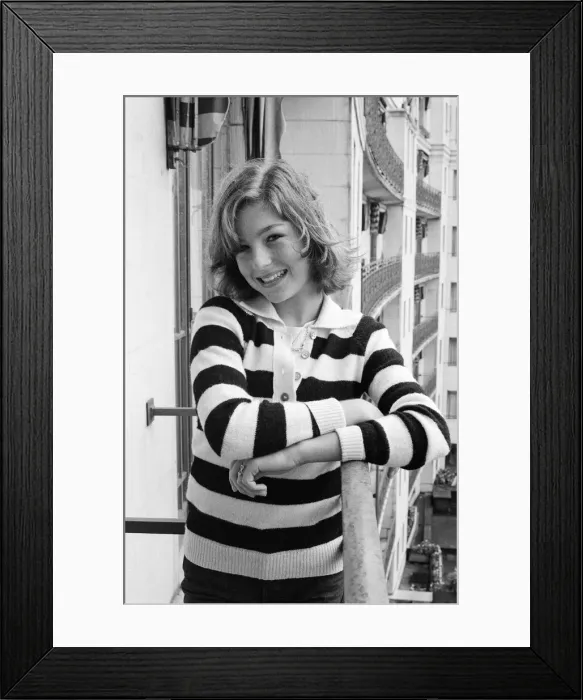 Framed Print : Thirteen-year-old actress Tatum O Neal, pictured at the Dorchester Hotel Framed Print : Thirteen-year-old actress Tatum O Neal, pictured at the Dorchester Hotel