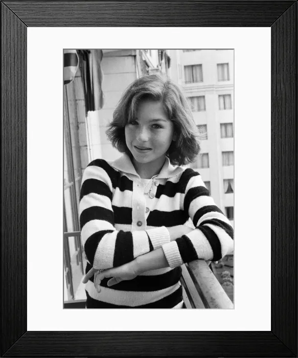 Framed Print : Thirteen-year-old actress Tatum O Neal, pictured at the Dorchester Hotel Framed Print : Thirteen-year-old actress Tatum O Neal, pictured at the Dorchester Hotel