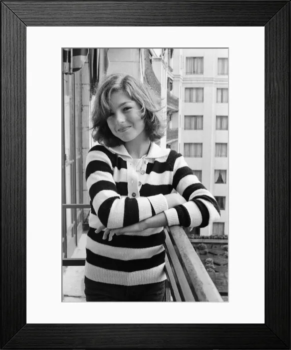 Framed Print : Thirteen-year-old actress Tatum O Neal, pictured at the Dorchester Hotel Framed Print : Thirteen-year-old actress Tatum O Neal, pictured at the Dorchester Hotel