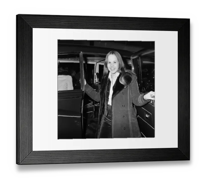 Framed Print : Linda Blair, aged 15, who is the child star of the film The Exorcist Framed Print : Linda Blair, aged 15, who is the child star of the film The Exorcist
