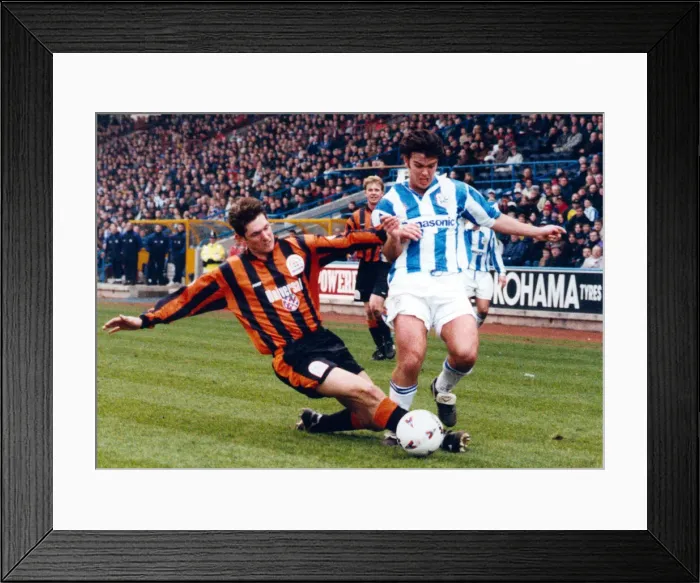 Framed Print : English League Division One match at the Alfred McAlpine Stadium. Huddersfield Town A. F. C Framed Print : English League Division One match at the Alfred McAlpine Stadium. Huddersfield Town A. F. C