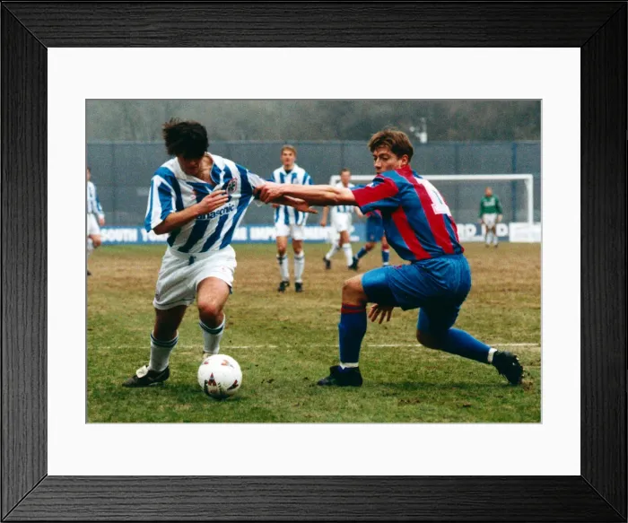 Framed Print : English League Division One match at the Alfred McAlpine Stadium. Huddersfield Town A. F. C Framed Print : English League Division One match at the Alfred McAlpine Stadium. Huddersfield Town A. F. C