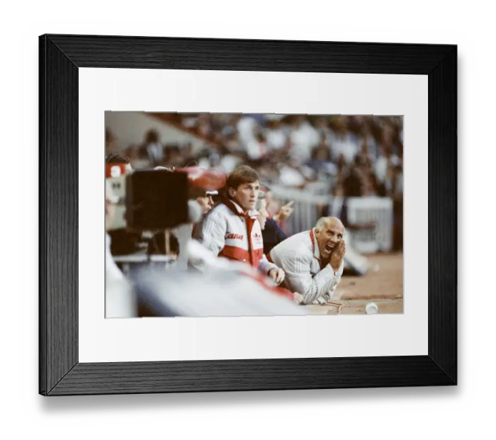 Framed Print : Liverpool 0 v 2 Arsenal, Division One League Title clincher at Anfield, Liverpool