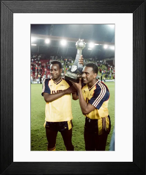 Framed Print : Liverpool 0 v 2 Arsenal, Division One League Title clincher at Anfield, Liverpool Framed Print : Liverpool 0 v 2 Arsenal, Division One League Title clincher at Anfield, Liverpool