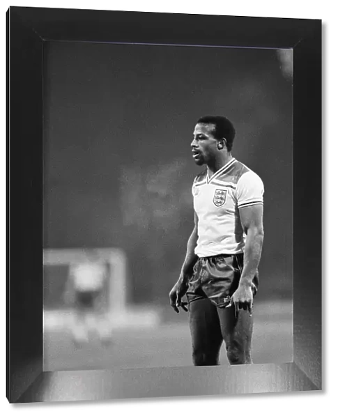 Cyrille Regis, pictured during the England verses Northern Ireland