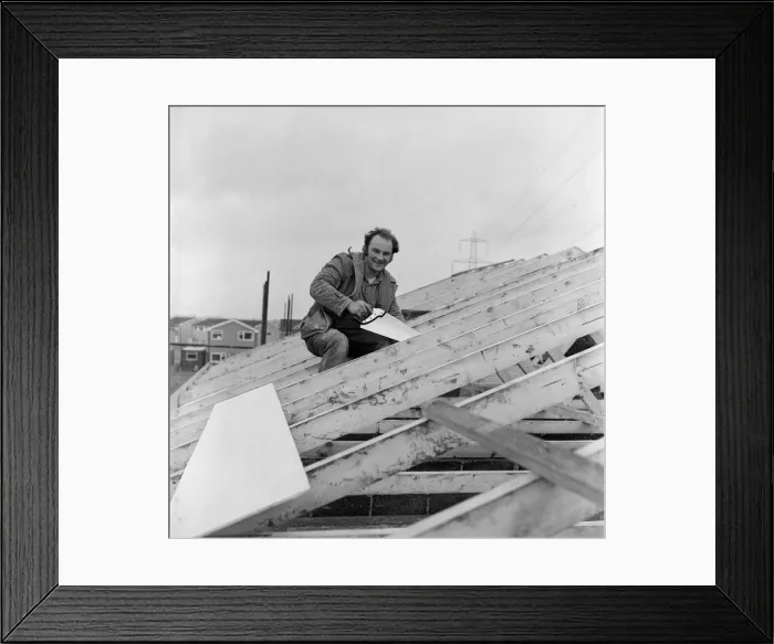 Framed Print : Ron Kellerman, the first Teesside man to swim the Channel two years ago is to retrace his