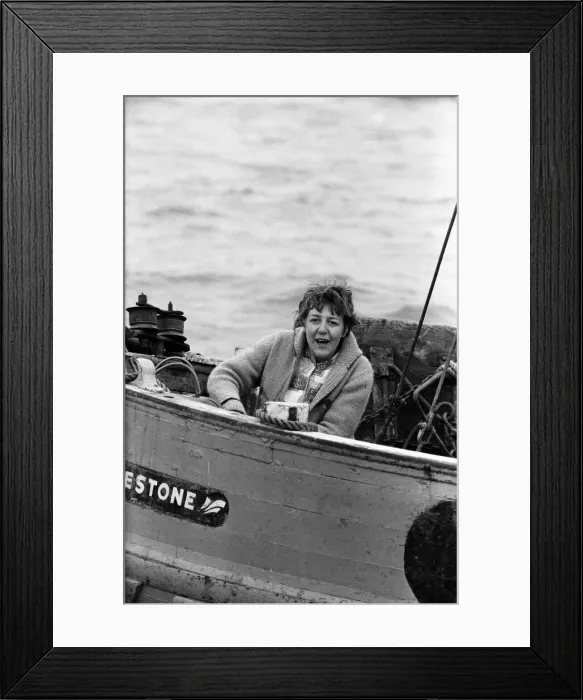 Framed Print : One girl and five men from Middlesbrough were making a bid to cross the Channel in both Framed Print : One girl and five men from Middlesbrough were making a bid to cross the Channel in both
