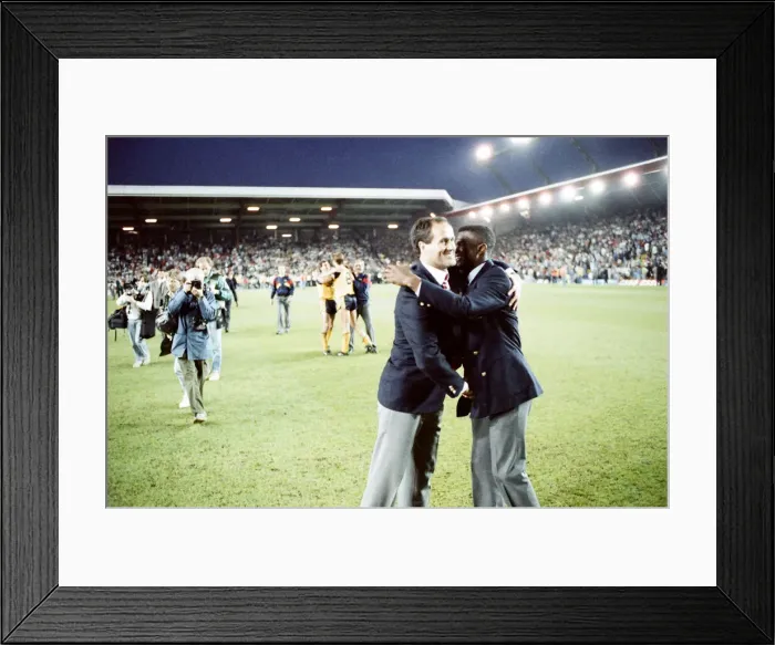 Framed Print : Liverpool 0 v 2 Arsenal, Division One League Title clincher at Anfield, Liverpool Framed Print : Liverpool 0 v 2 Arsenal, Division One League Title clincher at Anfield, Liverpool