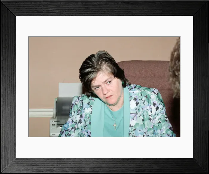 Framed Print : Ann Widdecombe, Parliamentary Under-Secretary (Department of Social Security)