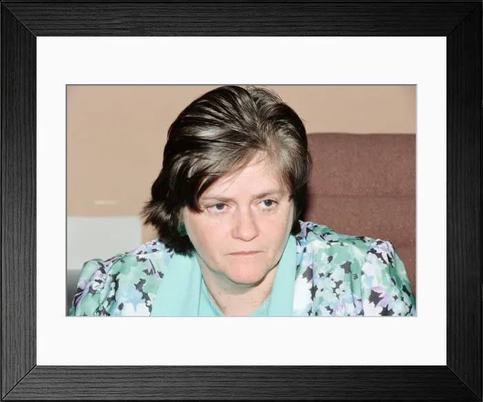 Framed Print : Ann Widdecombe, Parliamentary Under-Secretary (Department of Social Security)