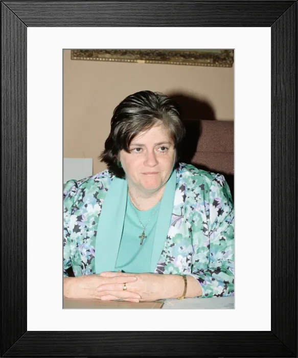 Framed Print : Ann Widdecombe, Parliamentary Under-Secretary (Department of Social Security) Framed Print : Ann Widdecombe, Parliamentary Under-Secretary (Department of Social Security)