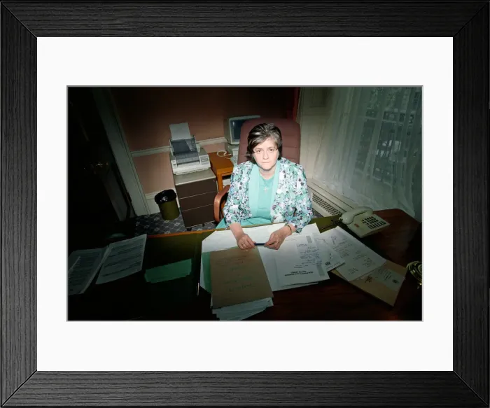 Framed Print : Ann Widdecombe, Parliamentary Under-Secretary (Department of Social Security) Framed Print : Ann Widdecombe, Parliamentary Under-Secretary (Department of Social Security)