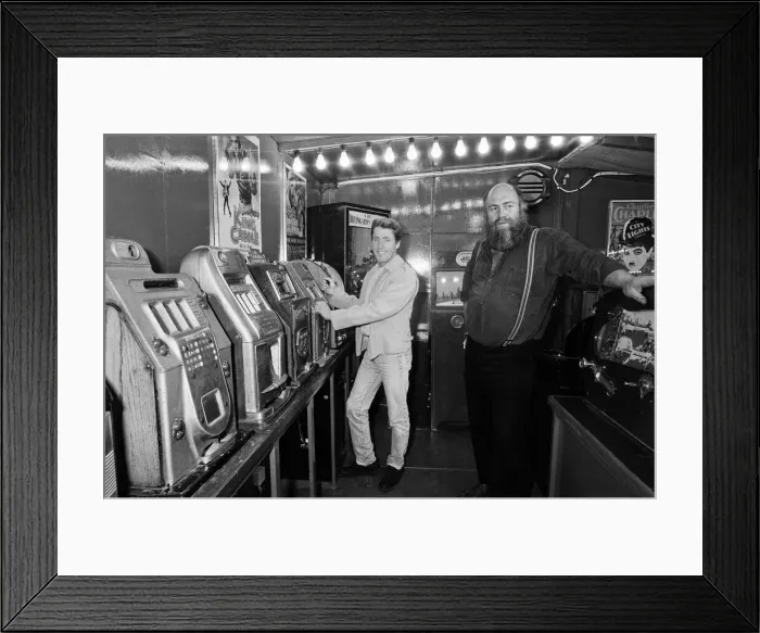 Framed Print : Roger Daltrey, lead singer with the rock band The Who, visits Pinkneys Green Fun Fair Framed Print : Roger Daltrey, lead singer with the rock band The Who, visits Pinkneys Green Fun Fair