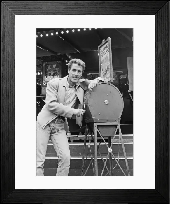 Framed Print : Roger Daltrey, lead singer with the rock band The Who, visits Pinkneys Green Fun Fair Framed Print : Roger Daltrey, lead singer with the rock band The Who, visits Pinkneys Green Fun Fair