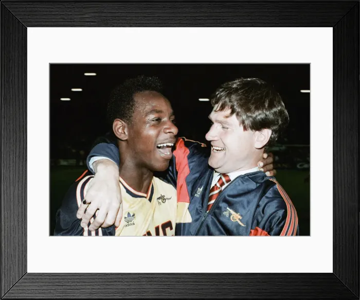 Framed Print : Liverpool 0 v 2 Arsenal, Division One League Title clincher at Anfield, Liverpool Framed Print : Liverpool 0 v 2 Arsenal, Division One League Title clincher at Anfield, Liverpool