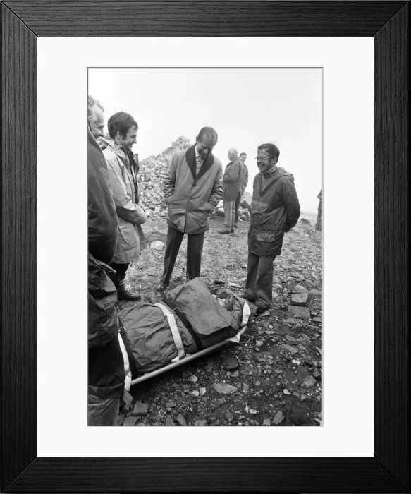Framed Print : Prince Philip, Duke of Edinburgh visits Braemar. 2nd July 1978 Framed Print : Prince Philip, Duke of Edinburgh visits Braemar. 2nd July 1978