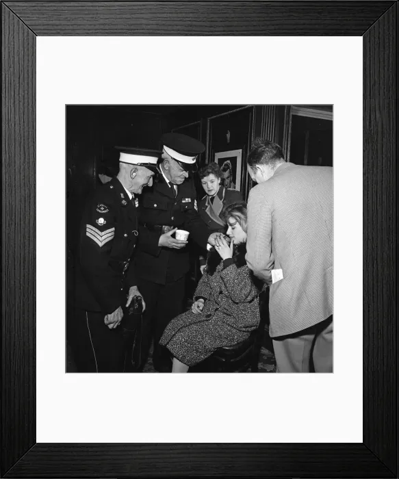 Framed Print : £500 Insurance covers members of the audience who see the horror film Framed Print : £500 Insurance covers members of the audience who see the horror film