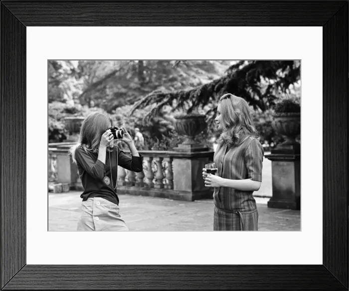 Framed Print : Actresses Hayley Mills and Pippa Steel. 13th May 1967 Framed Print : Actresses Hayley Mills and Pippa Steel. 13th May 1967