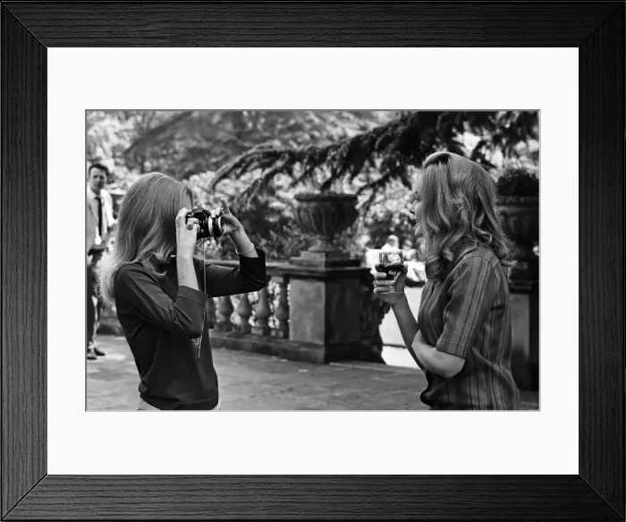 Framed Print : Actresses Hayley Mills and Pippa Steel. 13th May 1967 Framed Print : Actresses Hayley Mills and Pippa Steel. 13th May 1967