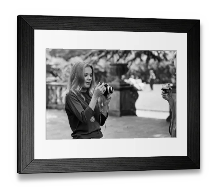 Framed Print : Actress Hayley Mills and Pippa Steel. 13th May 1967 Framed Print : Actress Hayley Mills and Pippa Steel. 13th May 1967
