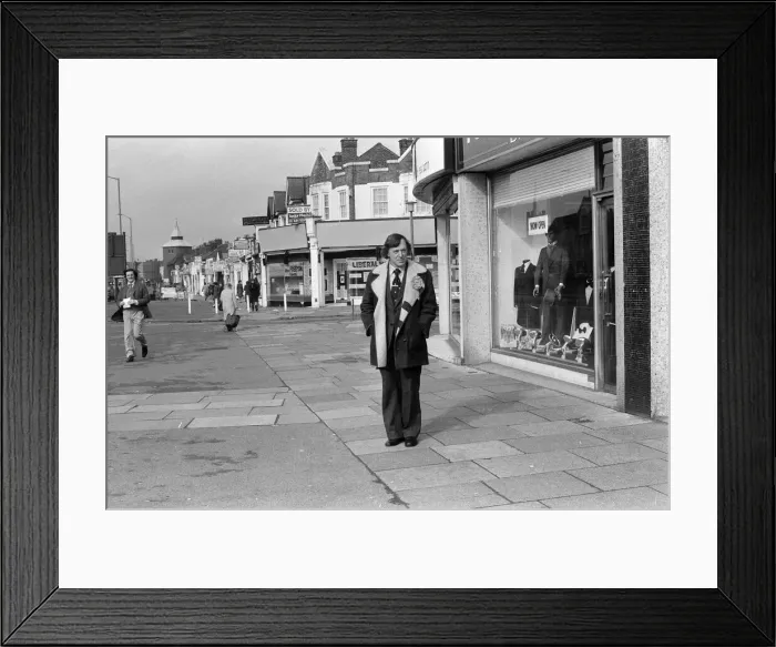 Framed Print : John Freeman, Liberal parliamentary candidate for the Ilford North by-election