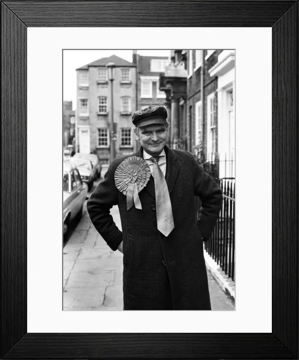 Framed Print : Tom Iremonger, Conservative Independent Democrat Party parliamentary candidate for Framed Print : Tom Iremonger, Conservative Independent Democrat Party parliamentary candidate for