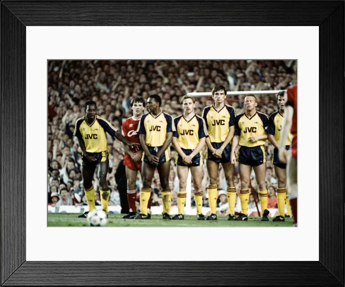 Framed Print : Liverpool 0 v 2 Arsenal, Division One League Title clincher at Anfield, Liverpool Framed Print : Liverpool 0 v 2 Arsenal, Division One League Title clincher at Anfield, Liverpool