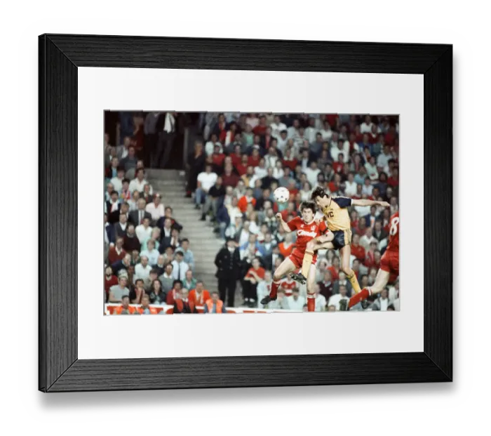 Framed Print : Liverpool 0 v 2 Arsenal, Division One League Title clincher at Anfield, Liverpool Framed Print : Liverpool 0 v 2 Arsenal, Division One League Title clincher at Anfield, Liverpool