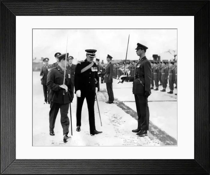 Framed Print : Prince Edward of Kent - The Duke of Kent The Duke of Kent of the Royal Scots Greys