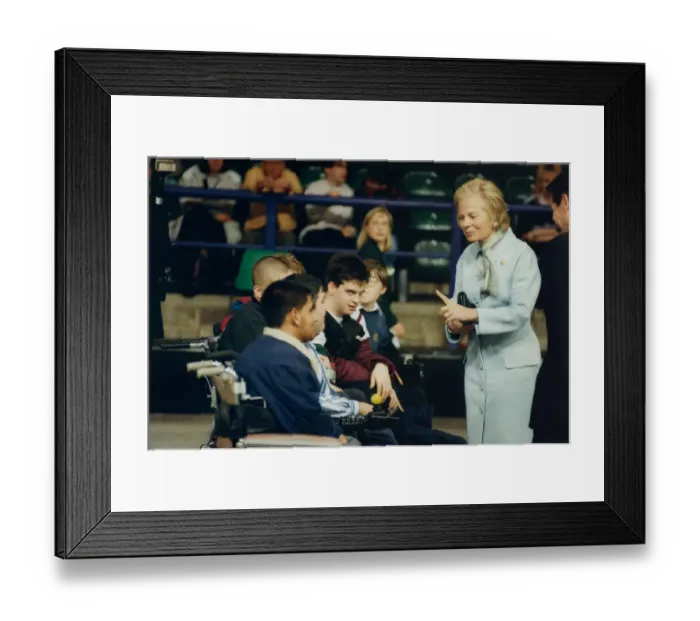 Framed Print : Prince Edward of Kent - The Duke and Duchess of Kent North East Royal Visits