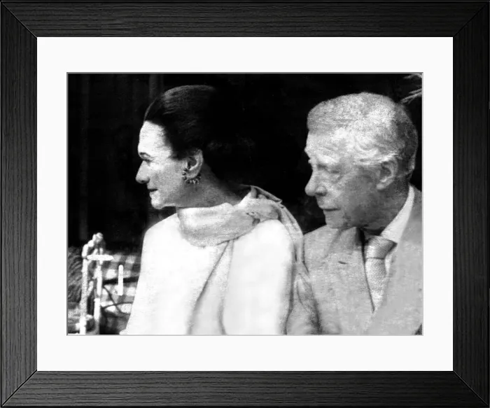 Framed Print : King Edward VIII - Abdicated 10 December 1936 then became the Duke of Windsor