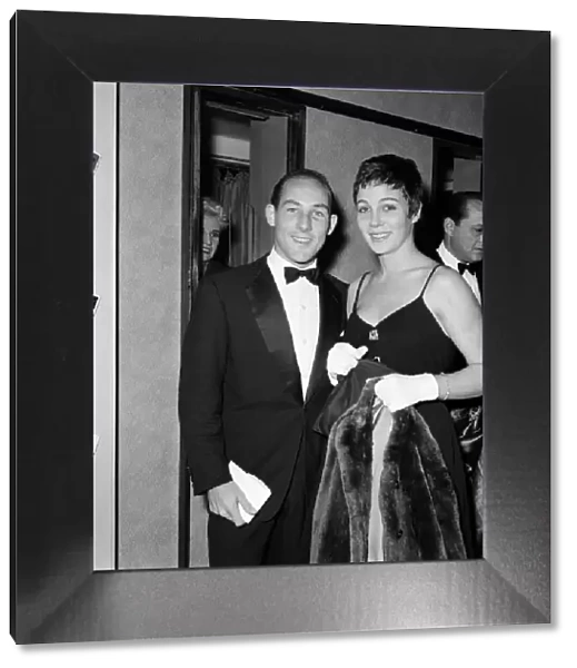 Stirling Moss and his wife Katie at a Judy Garland show at the Dominion Theatre
