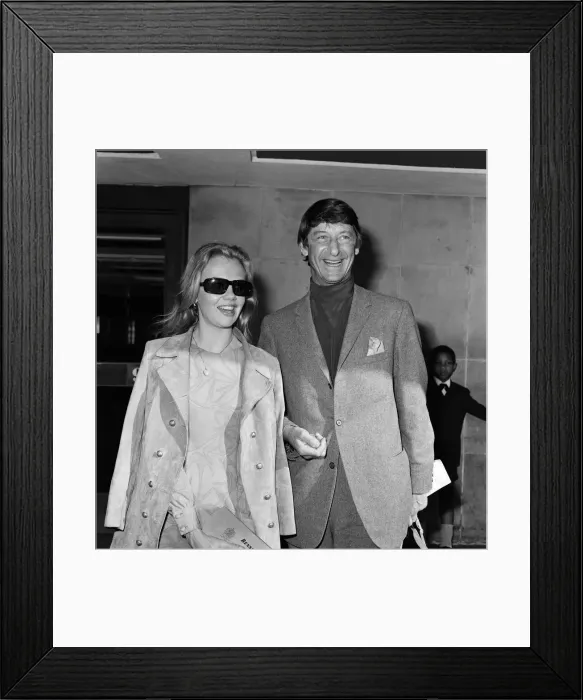 Framed Print : After a working holiday in Nice, Hayley Mills arrives back at London Airport today with