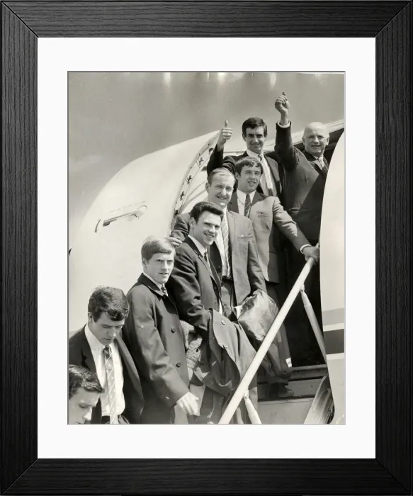 Framed Print : EQI BAYERN MUNICH VERSUS RANGERS MAY 1967 EUROPEAN CUP WINNERS CUP FINAL RANGERS