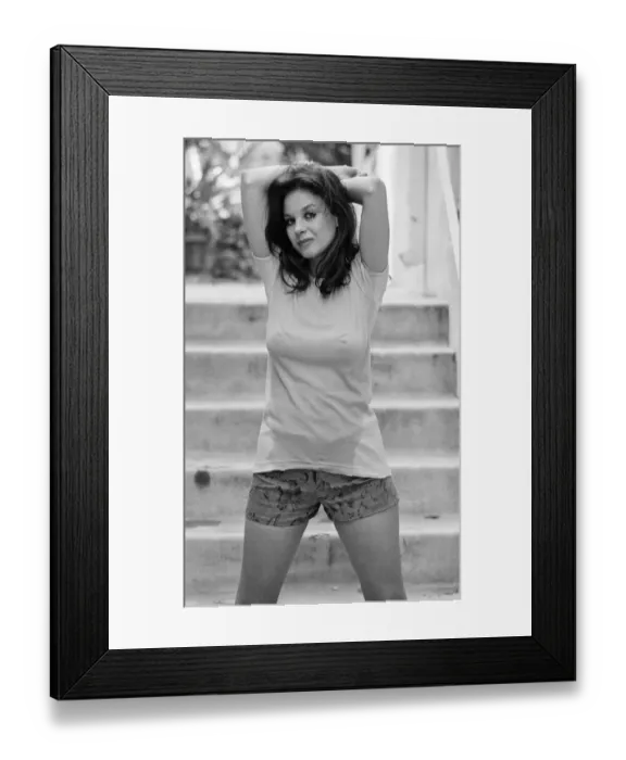 Framed Print : Lana Wood, american actress and younger sister of Natalie Wood Framed Print : Lana Wood, american actress and younger sister of Natalie Wood