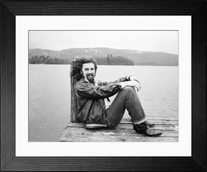 Framed Print : Billy Connolly, traveling in the North West of England, as part of his 64 date Big Wee Framed Print : Billy Connolly, traveling in the North West of England, as part of his 64 date Big Wee