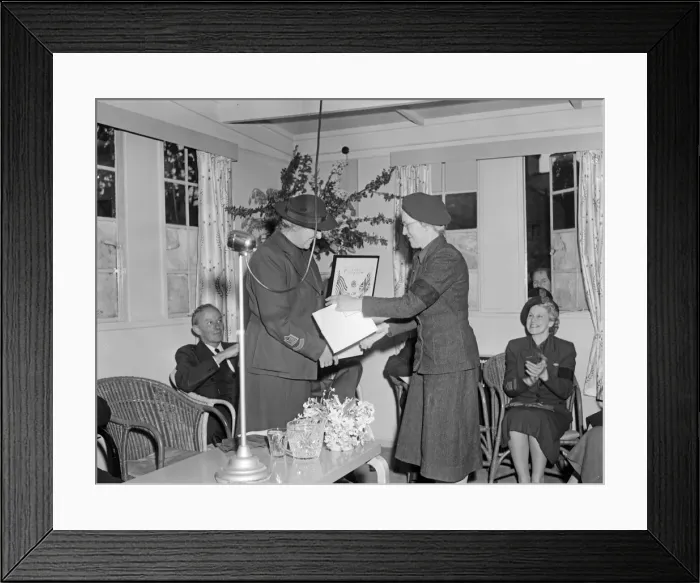 Framed Print : The Foreign Secretary, Mr Anthony Eden opened the Anglo-U. S. A Framed Print : The Foreign Secretary, Mr Anthony Eden opened the Anglo-U. S. A