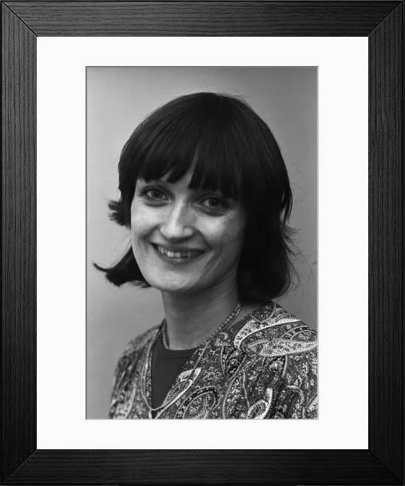 Framed Print : Tessa Jowell, Labour candidate in the Ilford North by-election. 24th January 1978 Framed Print : Tessa Jowell, Labour candidate in the Ilford North by-election. 24th January 1978