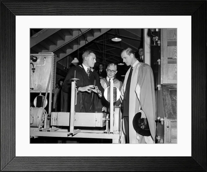 Framed Print : The visit to the University of Cambridge by the Duke of Edinburgh was enriched Framed Print : The visit to the University of Cambridge by the Duke of Edinburgh was enriched