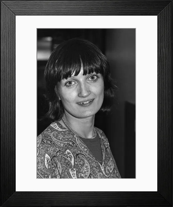 Framed Print : Tessa Jowell, Labour candidate in the Ilford North by-election. 24th January 1978