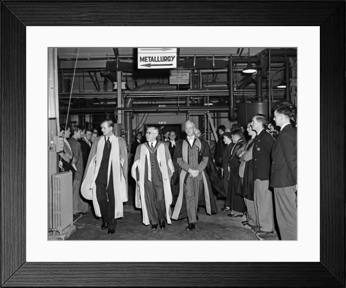Framed Print : The visit to the University of Cambridge by the Duke of Edinburgh was enriched Framed Print : The visit to the University of Cambridge by the Duke of Edinburgh was enriched