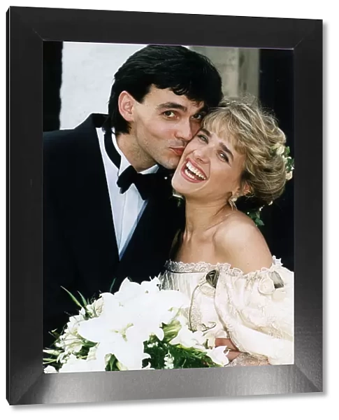 Carol Smillie and Alex Knight wedding 1991