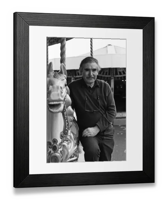 Framed Print : Scenes at Weymouth Fairground, Dorset. Pictured is the fairground Framed Print : Scenes at Weymouth Fairground, Dorset. Pictured is the fairground