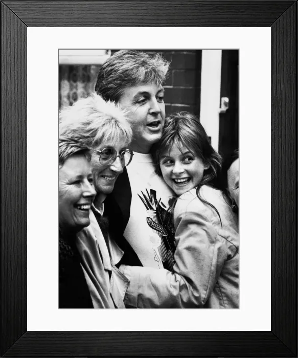 Framed Print : Former Beatles member Paul McCartney pictured in Dingle Framed Print : Former Beatles member Paul McCartney pictured in Dingle