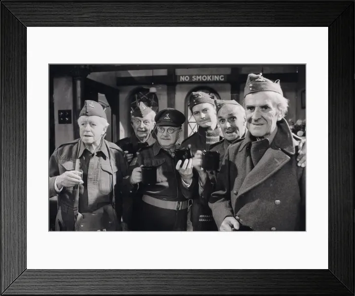 Framed Print : TV Programme: Dads Army July 1977 Goodbye to Dads Army Framed Print : TV Programme: Dads Army July 1977 Goodbye to Dads Army