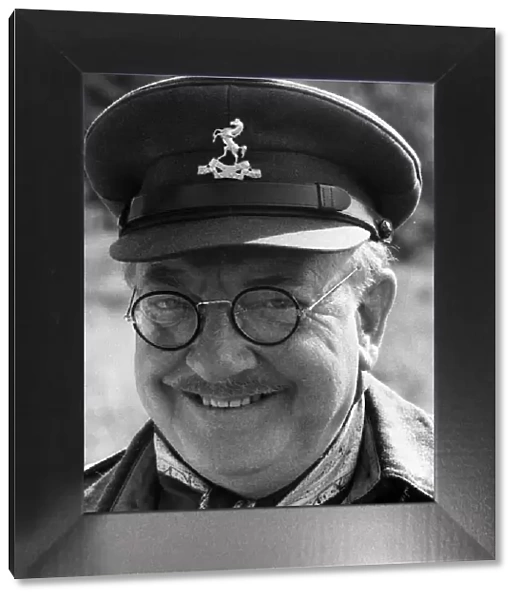 Arthur Lowe who plays Captain Mannering in the BBC Series Dad
